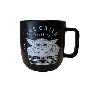 Star Wars The Child Williams Sonoma Black Coffee Mug